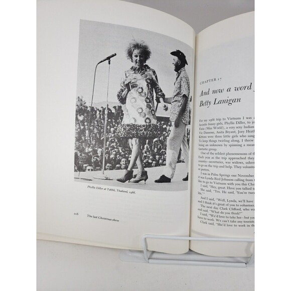 The Last Christmas Show by Bob Hope Hardcover 1974 Dust Jacket VTG Collectible - Picture 13 of 16